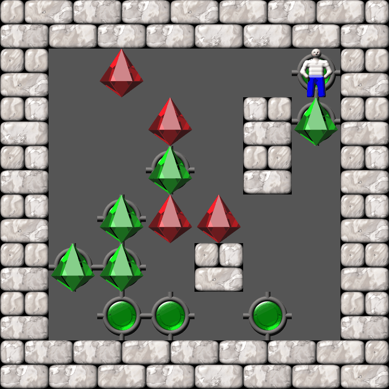 Сокобан More Bugs collections уровень 110